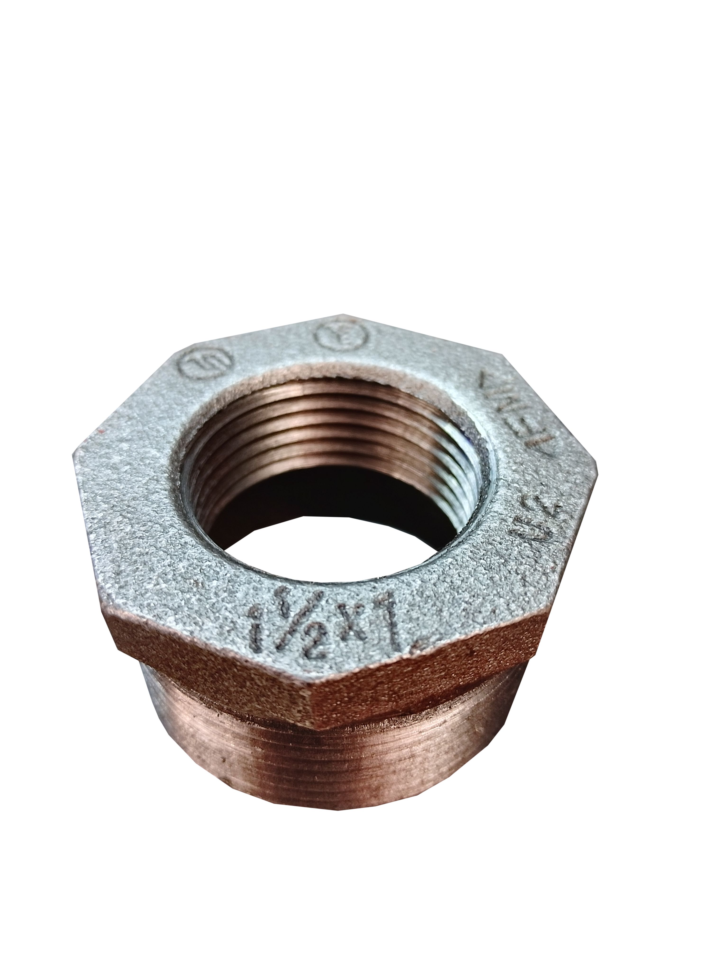 REDUCCION BUSHING ROSCADA DE 1 1/2" A 1"